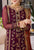 Asim Jofa 3PC Lawn Cotton Neck Embroidered With Handmade Working Dupatta Shafoon Embroidered GLB-1911-PZ