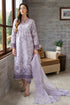 3 Piece Unstitched Heavy Embroidered Lawn Suit ( Embroidered Organza Dupatta ) GLB2008-RZ
