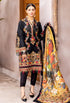 3 Piece - Unstitched Fully Embroided Lawn Suit Silk Dupatta GLB-2043-RZ